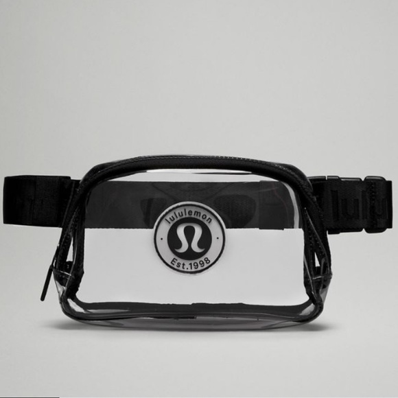lululemon athletica Handbags - NWT LULULEMON CLEAR BELT BAG 1L